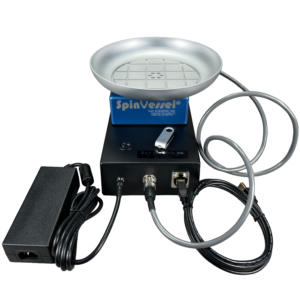 SpinVessel 1L Plugged in