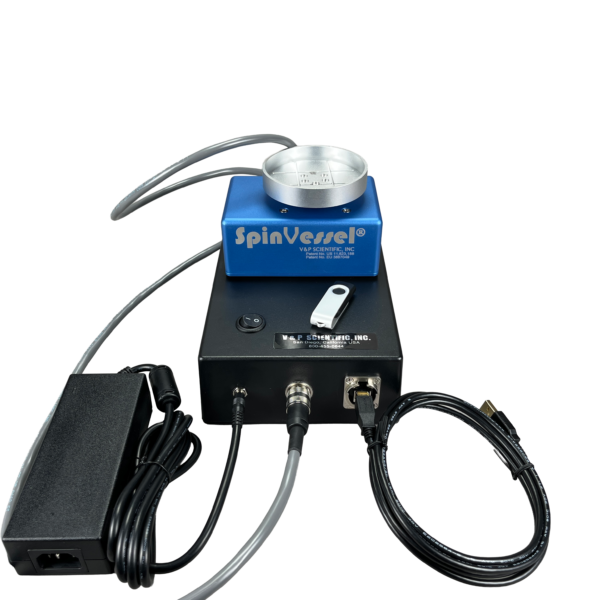 SpinVessel 300ml Plugged in