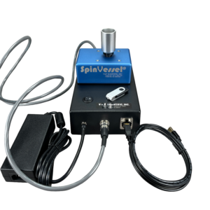 SpinVessel 50ml plugged in